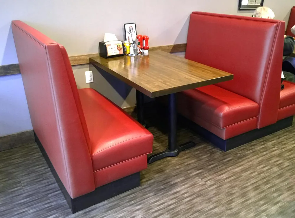 Deluxe Upholstered Booths