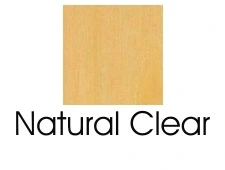 Natural, Clear Wood Finish