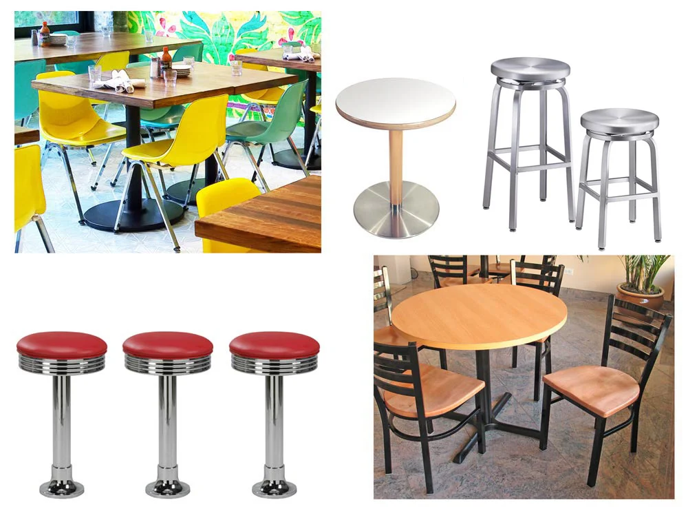 Tables, Chairs And Stools